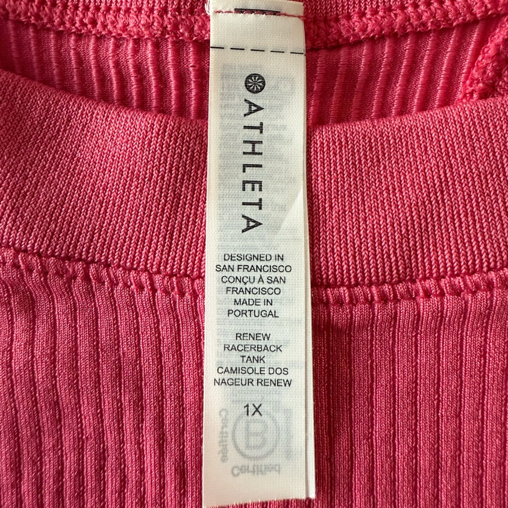 ATHLETA RENEW SEAMLESS RACERBACK TANK - Picture 7 of 7